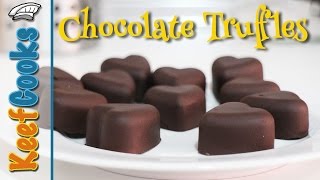 Easy Chocolate Truffles Recipe [upl. by Ailedo316]