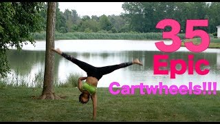 35 Epic Cartwheel Variations [upl. by Mahseh436]