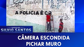 Pichar muro  Câmeras Escondidas 221119 [upl. by Zimmerman]