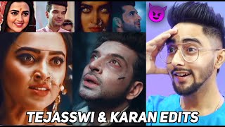 Tejasswi Prakash and Karan Kundrra VM Reaction Chanpreet Chahal [upl. by Hpseoj]