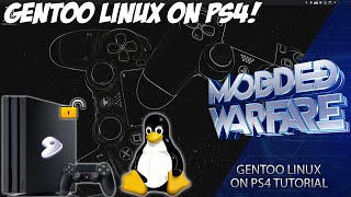 Installing Gentoo Linux on PS4 505 Jailbreak [upl. by Eyr]