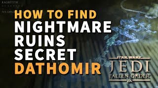 Nightmare Ruins Secret Location Dathomir Star Wars Jedi Fallen Order [upl. by Enyal718]