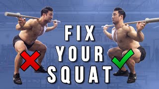 15 Squat Mistakes and How to Fix Them [upl. by Hsirehc]