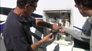 RV How To water heater thermostat [upl. by Nivag703]