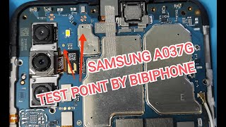 SAMSUNG A037G AO3S FRP BYPASS TESTPOINT MODE [upl. by Mil]