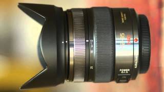 The Panasonic Lumix 1235mm f28 Zoom Lens Review [upl. by Llenrod]