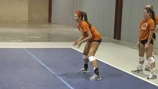 Jim Stone Basic Volleyball Movement Defense Progression amp Ball Control Drills [upl. by Joelly]