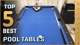 Top 5 Best Pool Tables Review in 2025 [upl. by Eirrok]