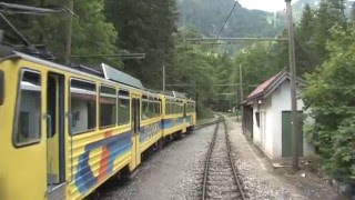 Wendelsteinbahn  Zahnradbahn  Führerstandfahrt 1 [upl. by Solitta579]