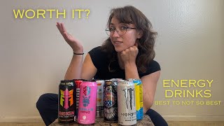 BEST ENERGY DRINKS RANKING [upl. by Nahpos614]