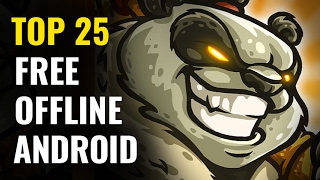 Top 25 FREE OFFLINE Android Games  No internet required [upl. by Beauvais]