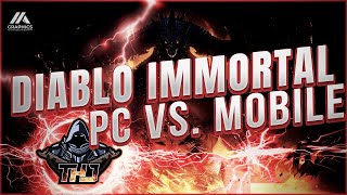 Mobile vs PC Client Which would be best for you  Diablo Immortal [upl. by Euqinitram]