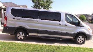 Ford Transit 12 Passenger Van Review  Is it good for Family Trips [upl. by Annabela]