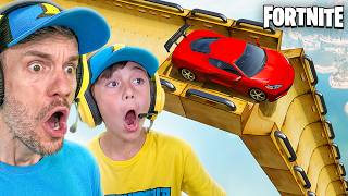 MEGARAMPA DE CARROS NO FORTNITE  Brancoala Games [upl. by Nicolas]