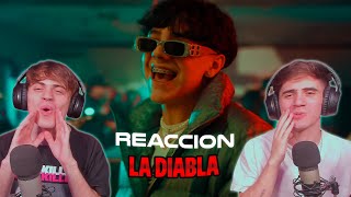 REACCION Xavi  La Diabla Official Video [upl. by Eiderf]