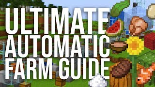 13 Essential and Simple Automatic Farms in Minecraft 115 [upl. by Cassey]