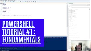 PowerShell Tutorial 1  Fundamentals Beginners [upl. by Talanian649]