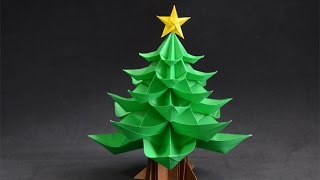 Origami Christmas Tree [upl. by Isnyl]