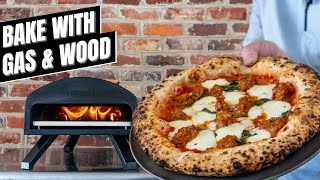 Bertello Pizza Oven Review Using Gas and Wood [upl. by Lifton]