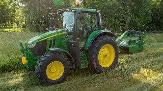 6M Tractor Walkaround  John Deere Utility Tractors [upl. by Anaeli]