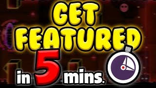 HOW to BUILD a FEATURED LEVEL in 5 MINUTES [upl. by Andrew]