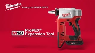 Milwaukee® M18™ ProPEX® Expansion Tool 263222 [upl. by Llenrub]