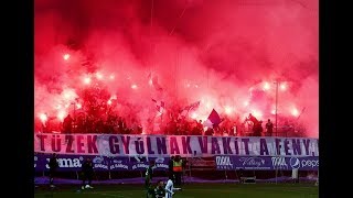 20180331  ÚJPEST  FERENCVÁROS  SZURKOLÁS [upl. by Hestia]