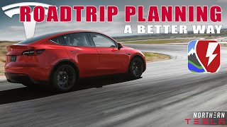 Tesla EV Road Trip Planning  A Better Way With A Better Route Planner [upl. by Justen616]