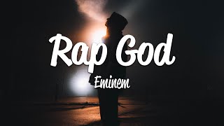 Eminem  Rap God Lyrics [upl. by Armando]