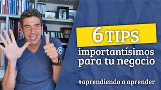 6 tips para un negocio exitoso [upl. by Uhile]