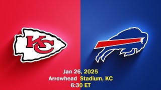 Bills vs Chiefs AFC Showdown Game Preview NFL 2025 [upl. by Baerman]