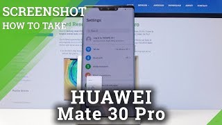 Screenshot HUAWEI Mate 30 Pro  Capture Screen Tutorial [upl. by Tsan]