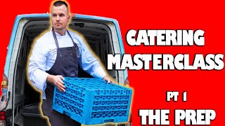 How to cater a wedding  Catering Masterclass PT 1  The Prep [upl. by Otsirave]