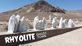 Exploring a GHOST TOWN  Rhyolite Nevada [upl. by Lohcin94]