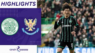 Celtic 41 St Johnstone  Furuhashi and Hatate claim braces  cinch Premiership [upl. by Dlorah404]