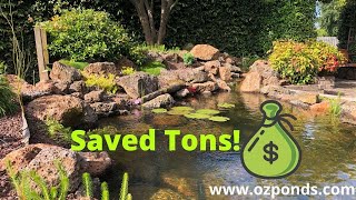 DIY Backyard Garden Pond [upl. by Osyth]