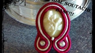 TUTORIAL SOUTACHE TECNICA BASE [upl. by Sirej]