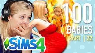 Single Girl Burns Down Her Home In The Sims 4  Part 22 [upl. by Lika]