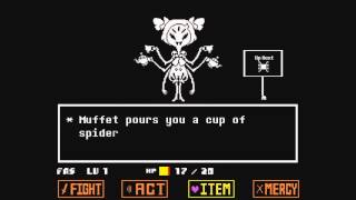 Muffet Battle UNDERTALE Dub [upl. by Carpio712]