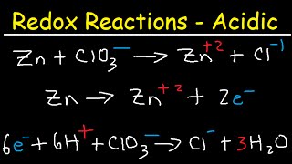 How To balance Redox Equations In Acidic Solution [upl. by Nirraj742]