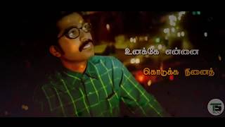 Loosu Penne Song  lyrics Status  Vallavan [upl. by Edalb518]