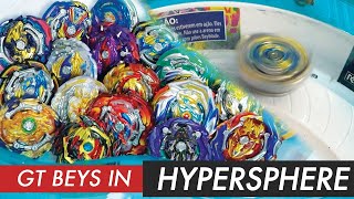 Beyblade Burst GT in HYPERSPHERE BeyStadium EPIC Marathon Battle [upl. by Yerfdog]