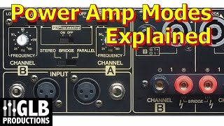 Power amplifier modes explained [upl. by Acirt]