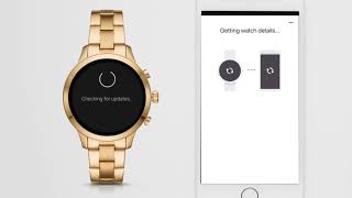 Michael Kors Access Runway Smartwatch  Set Up [upl. by Eejan]