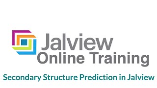 Secondary structure prediction of proteins in Jalview [upl. by Ahsened]