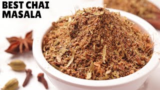 Homemade CHAI MASALA Recipe And Techniques On How To Use It For The Perfect Chai  चाय मसाला [upl. by Aniakudo]