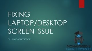 How to fix laptop screen flickering and horizontal lines10 Simple steps to fix [upl. by Schacker]