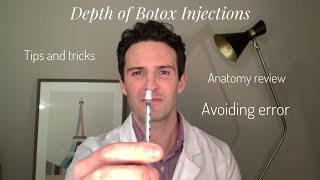 Injectors Anatomy botox depth around the face [upl. by Haye]