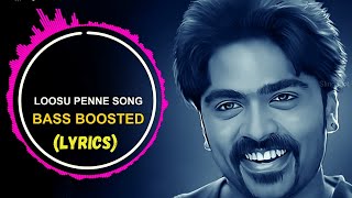 Loosu Penne Song Lyrics  Yuvan Shankar Raja [upl. by Ardnaskela]