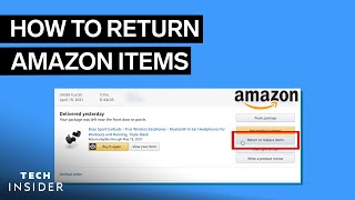 How To Return Amazon Items [upl. by Adnanref]